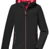 Killtec KOW 194 Softshell Jas Meisjes, Zwart -Winter Mode Winkel killtec kow 194 softshell jacket girls black 1