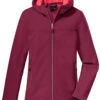 Killtec KOW 194 Softshell Jas Meisjes, Roze 2 Killtec KOW 194 Softshell Jas Meisjes, Roze -Winter Mode Winkel killtec kow 194 softshell jacket girls blackberry 1