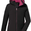 Killtec KOW 198 Jas Meisjes, Zwart -Winter Mode Winkel killtec kow 198 jacket girls black 1