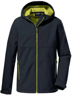 Killtec KOW 202 Softshell Jas Jongens, Blauw