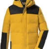 Killtec KOW 207 Gewatteerde Jas Jongens, Geel/zwart -Winter Mode Winkel killtec kow 207 quilted jacket boys burnt yellow 1