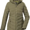 Killtec KOW 61 Gewatteerde Jas Dames, Olijf 2 Killtec KOW 61 Gewatteerde Jas Dames, Olijf -Winter Mode Winkel killtec kow 61 quilted jacket women light olive 1
