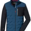 Killtec KOW 86 Jas Heren, Blauw/zwart -Winter Mode Winkel killtec kow 86 jacket men dark petrol dark navy 1