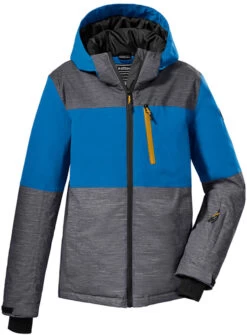 Killtec KSW 181 Ski Jas Jongens, Grijs/blauw