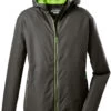 Killtec Trin Jas Heren, Groen -Winter Mode Winkel killtec trin jacket men green anthracite 1