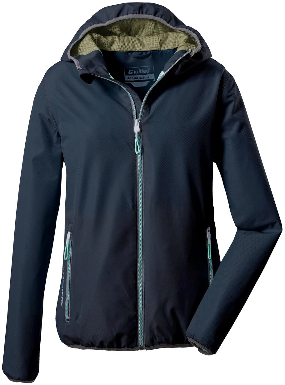 Killtec Trin Jas Dames, Blauw 3 Killtec Trin Jas Dames, Blauw