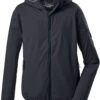 Killtec Trin Softshell Jas Heren, Zwart -Winter Mode Winkel killtec trin softshell jacket men dark anthracite 1