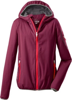 Killtec Trin Softshell Jas Dames, Roze