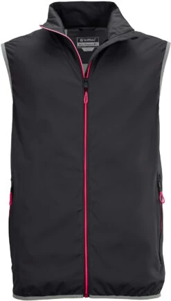 Killtec Trin Softshell Vest Dames, Zwart