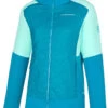 La Sportiva Kap Hybrid Hoody Dames, Blauw/turquoise -Winter Mode Winkel la sportiva kap hybrid hoody women crystal turquoise 1