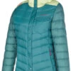 La Sportiva Wild Donsjack Dames, Petrol -Winter Mode Winkel la sportiva wild down jacket women alpine celadon 1