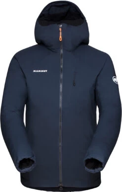 Mammut Rime IN Flex Hooded Jacket Dames, Blauw/zwart
