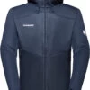Mammut Ultimate VII SO Hooded Jacket Heren, Blauw -Winter Mode Winkel mammut ultimate vii so hooded jacket men marine 1