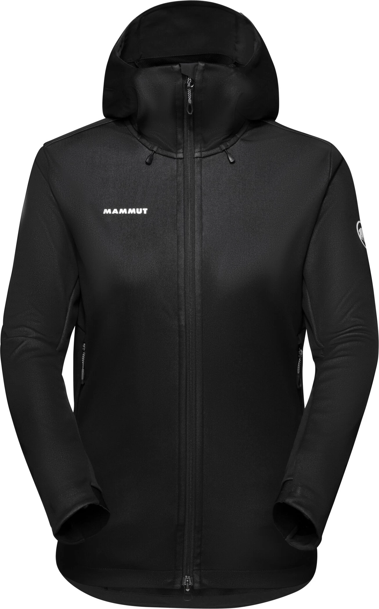 Mammut Ultimate VII SO Hooded Jacket Dames, Zwart 3 Mammut Ultimate VII SO Hooded Jacket Dames, Zwart