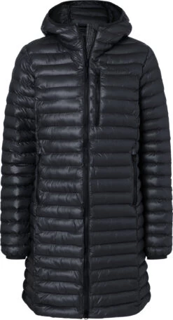 Marmot Echo Featherless Lange Jas Dames, Zwart