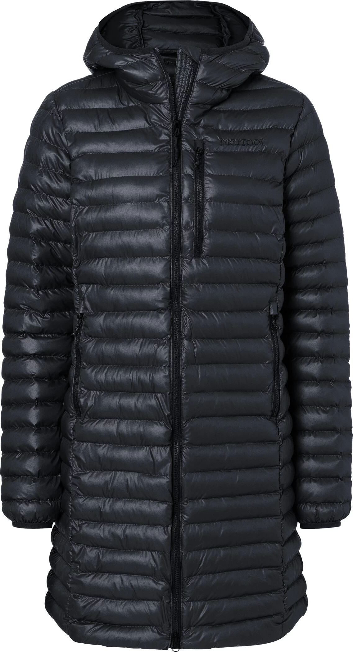 Marmot Echo Featherless Lange Jas Dames, Zwart 3 Marmot Echo Featherless Lange Jas Dames, Zwart