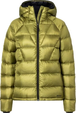 Marmot Hype Dons Capuchon Jas Dames, Olijf