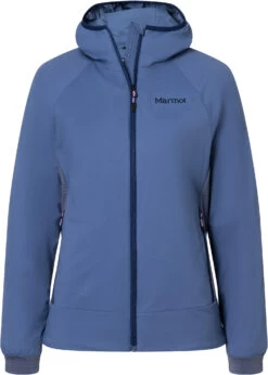 Marmot Novus LT Hybrid Hoody Dames, Blauw