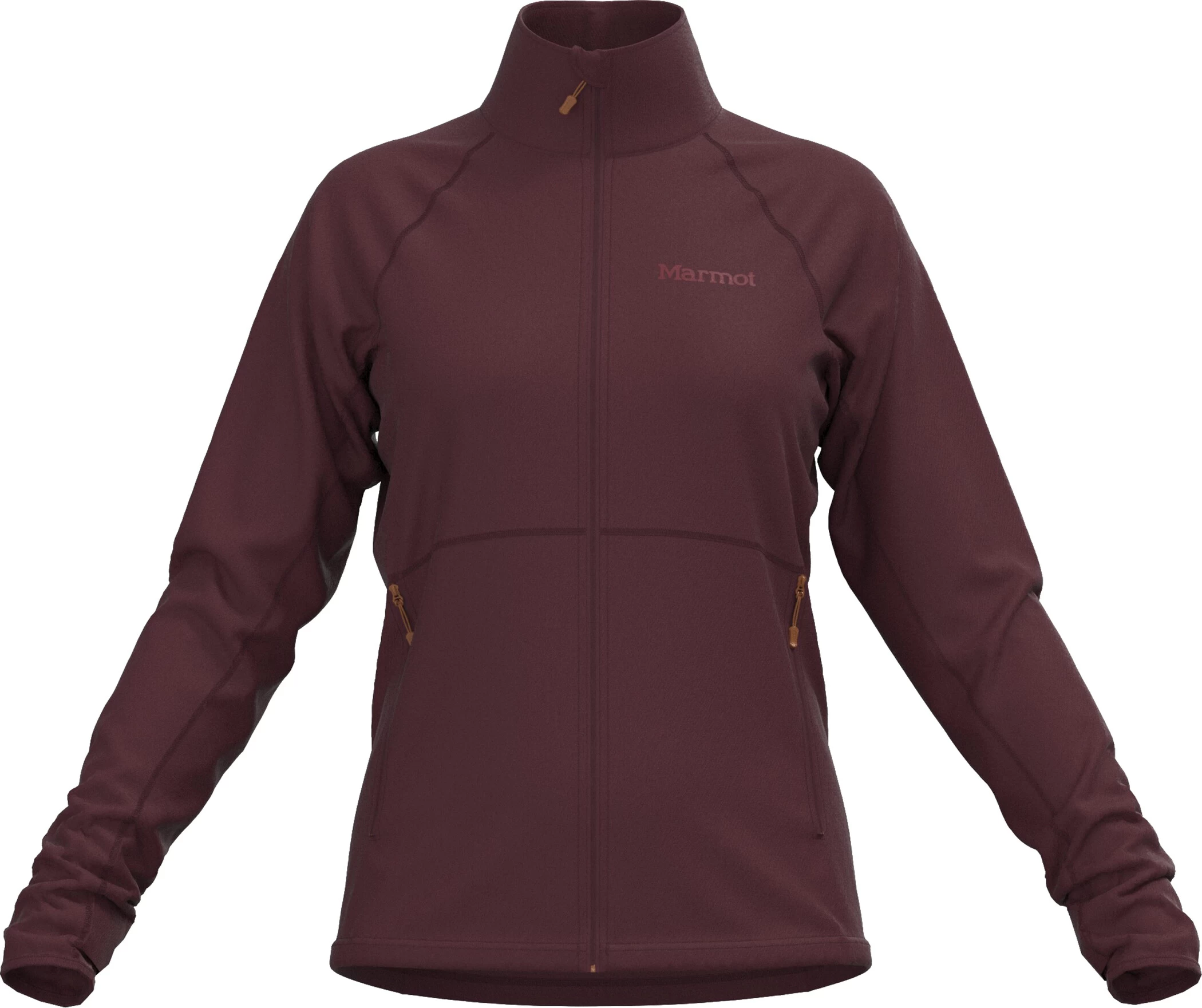 Marmot Olden Polartec Jas Dames, Rood 3 Marmot Olden Polartec Jas Dames, Rood