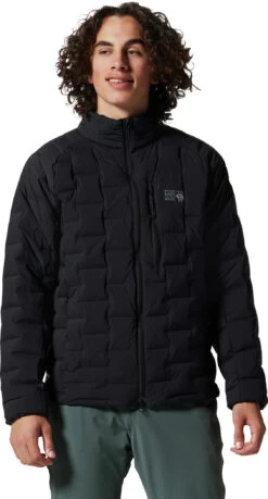 Mountain Hardwear Stretchdown Jacket Men, Zwart