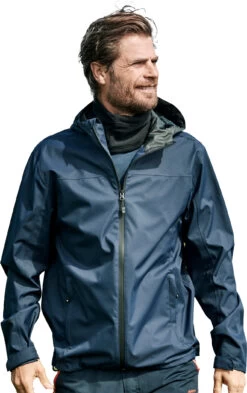 North Bend Monolith LayerTech Jas Heren, Blauw