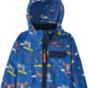 Patagonia Baggies Jacket Kids, Blauw/bont 2 Patagonia Baggies Jacket Kids, Blauw/bont -Winter Mode Winkel patagonia baggies jacket kids happy jam bayou blue 1