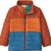 Patagonia Down Sweater Jas Kinderen, Bont -Winter Mode Winkel patagonia down sweater jacket kids orange saru 1