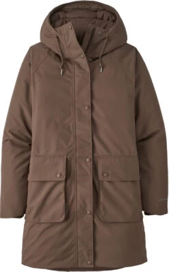 Patagonia Great Falls Insulated Parka Dames, Bruin