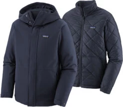 Patagonia Lone Mountain 3-in-1 Jack Heren, Blauw