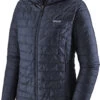 Patagonia Nano Puff Capuchon Jas Dames, Blauw 2 Patagonia Nano Puff Capuchon Jas Dames, Blauw -Winter Mode Winkel patagonia nano puff hoodie dam classic navy 1