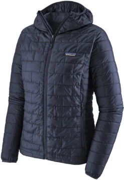 Patagonia Nano Puff Capuchon Jas Dames, Blauw