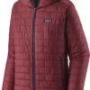 Patagonia Nano Puff Capuchon Jas Heren, Rood -Winter Mode Winkel patagonia nano puff hoodie men red seqr 1