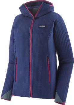 Patagonia R2 TechFace Hoody Dames, Blauw