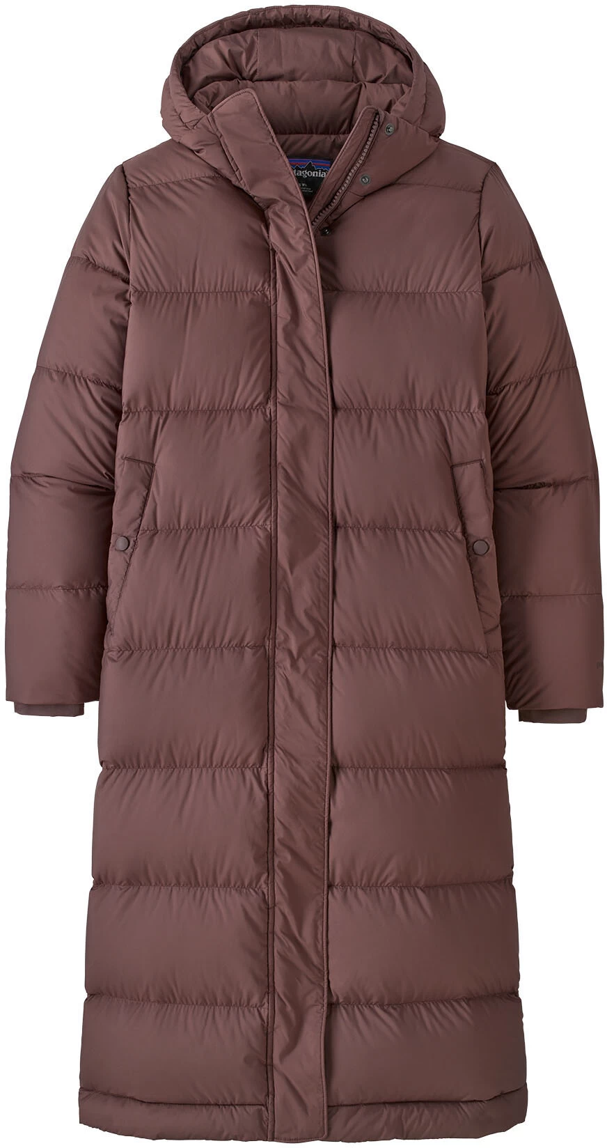 Patagonia Silent Lange Donzen Parka Dames, Bruin 3 Patagonia Silent Lange Donzen Parka Dames, Bruin