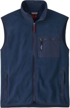 Patagonia Synchilla Vest Heren, Blauw