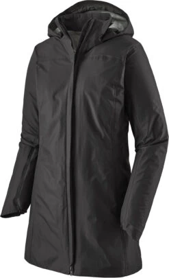 Patagonia Torrentshell 3L City Jas Dames, Zwart