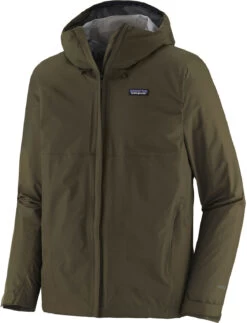 Patagonia Torrentshell 3L Jas Heren, Olijf
