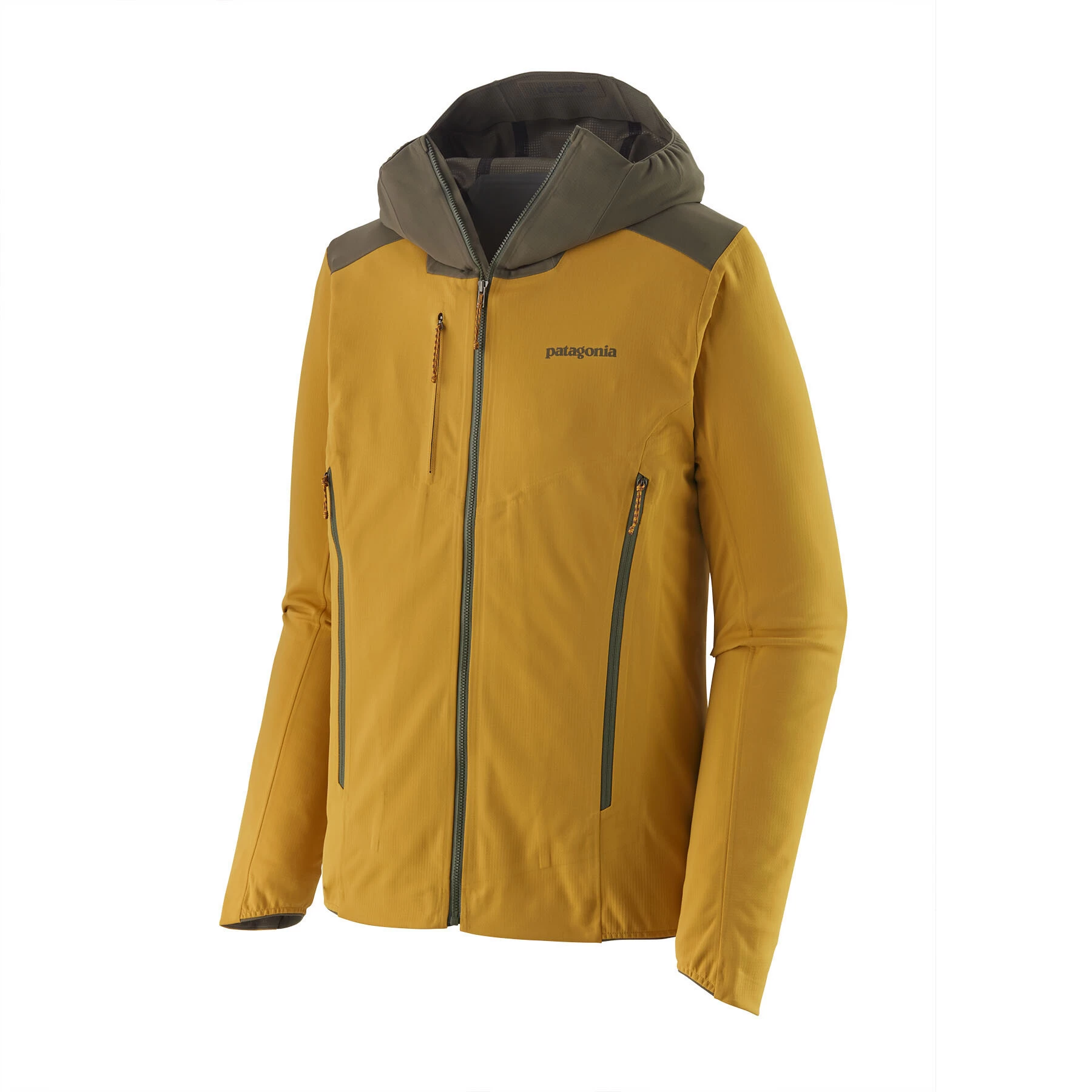 Patagonia Upstride Jas Heren, Geel 3 Patagonia Upstride Jas Heren, Geel