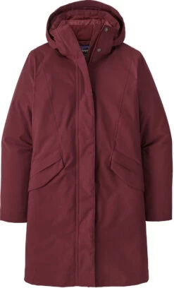 Patagonia Vosque 3-in-1 Parka Dames, Rood