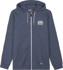 Picture Hamelton Zip Hoodie Heren, Blauw
