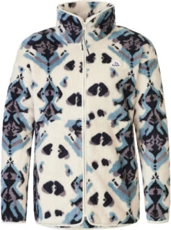 Picture Idalie Zip Fleece Dames, Wit/blauw