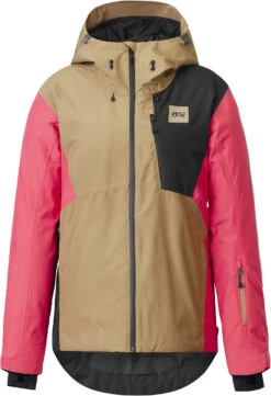 Picture Seen Jas Dames, Beige/roze