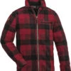 Pinewood Kanada Fleece Shirt Kinderen, Rood/zwart -Winter Mode Winkel pinewood kanada fleece shirt kids red black 1