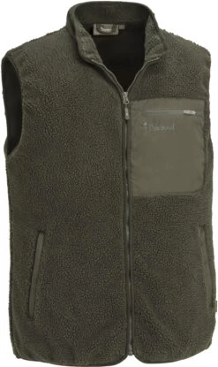 Pinewood Pile Vest Heren, Groen