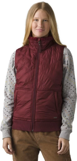 Prana Esla Vest Dames, Rood
