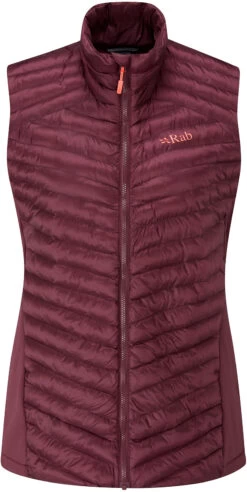 Rab Cirrus Flex 2.0 Vest Dames, Rood
