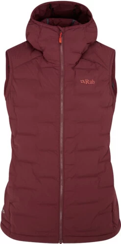 Rab Cubit Stretch Dons Vest Dames, Rood