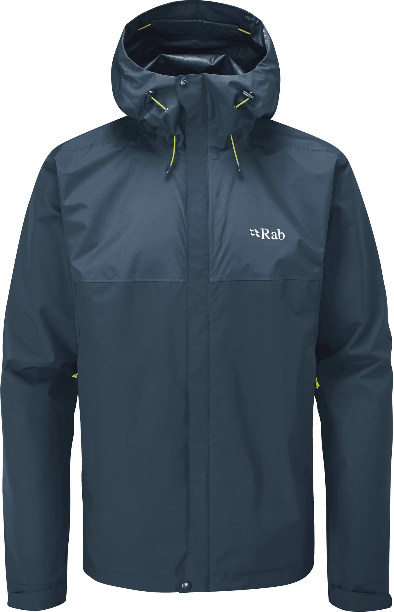 Rab Downpour Eco Jas Heren, Blauw 3 Rab Downpour Eco Jas Heren, Blauw