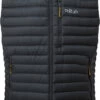 Rab Microlight Vest Heren, Blauw -Winter Mode Winkel rab microlight vest men beluga 1