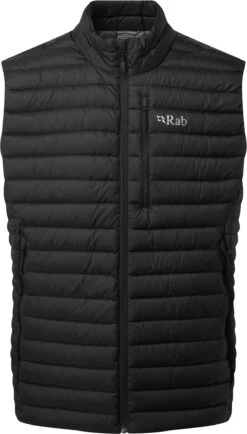 Rab Microlight Vest Heren, Zwart